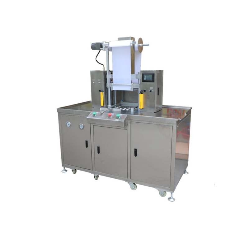 Semi automatic cosmetic powder pressing machine