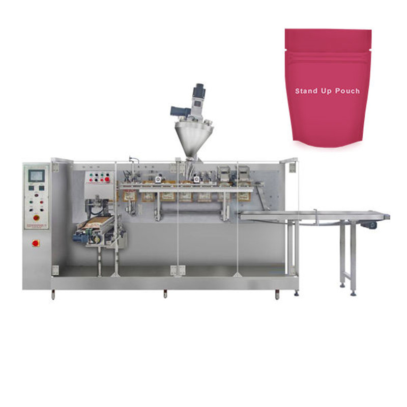 Pre-made pouch bag H.F.F.S. Pouch Packaging Machine automatic horizontal pre made pouch zip type bag powder packaging machine