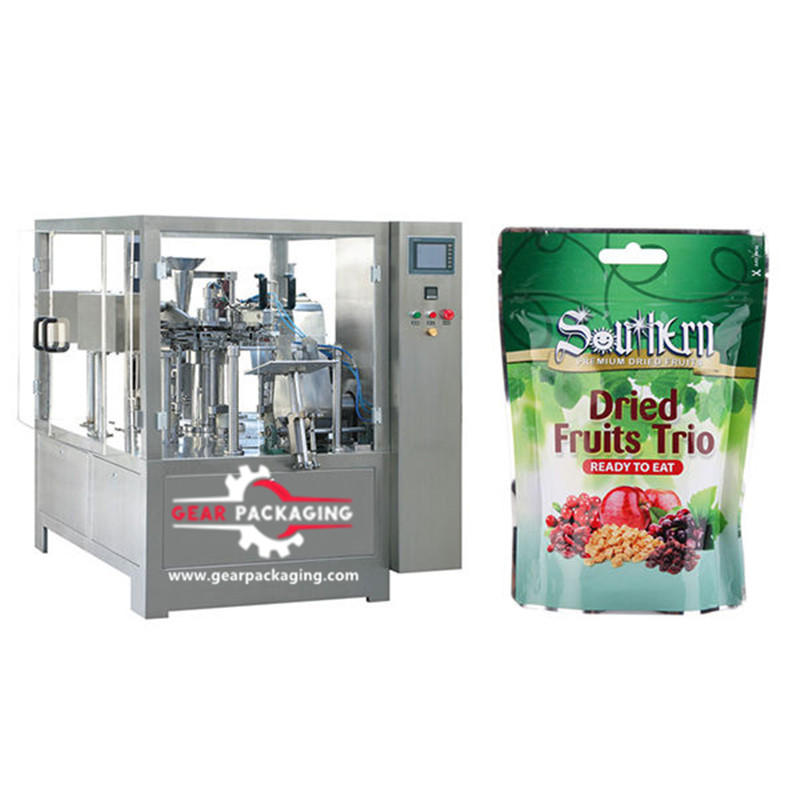Pre-Made Pouch Packaging Solutions bag stand-up pouch filling sealing packing machine