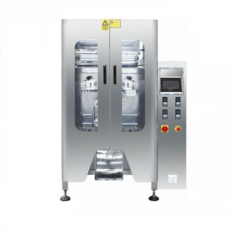 Automatic vertical gusset bottom bag packing machine
